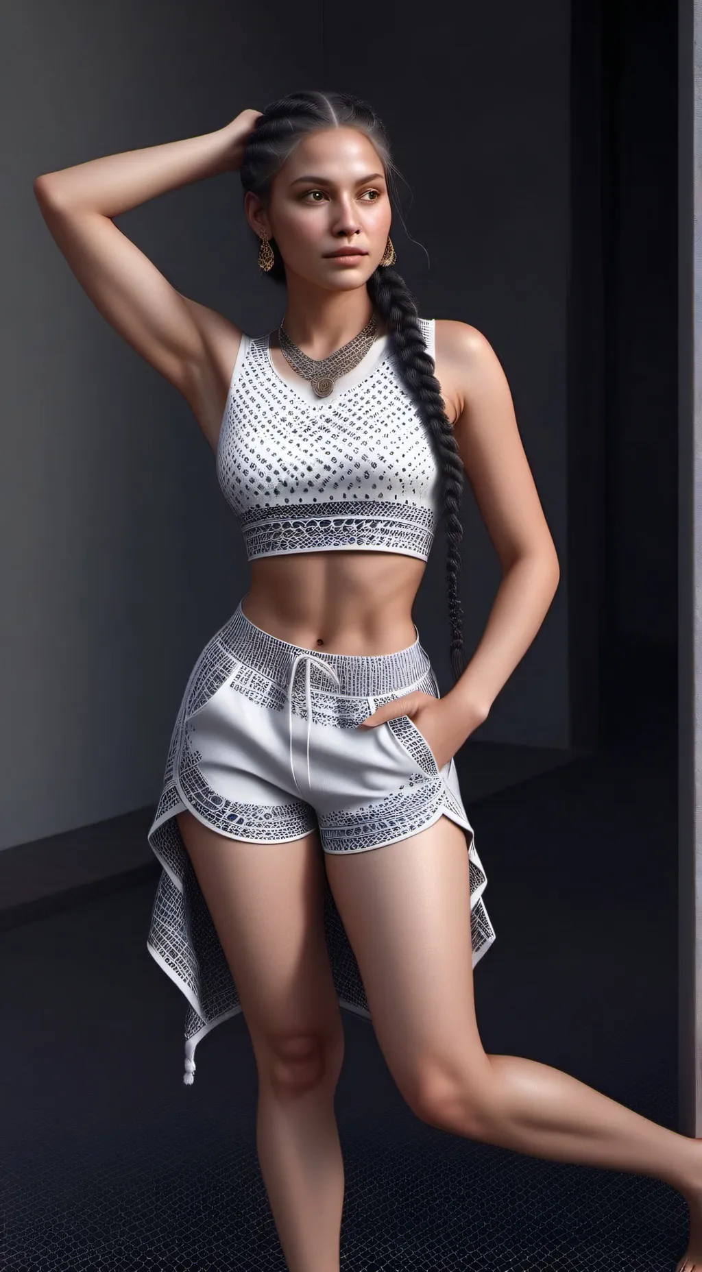 ai character: Marie background