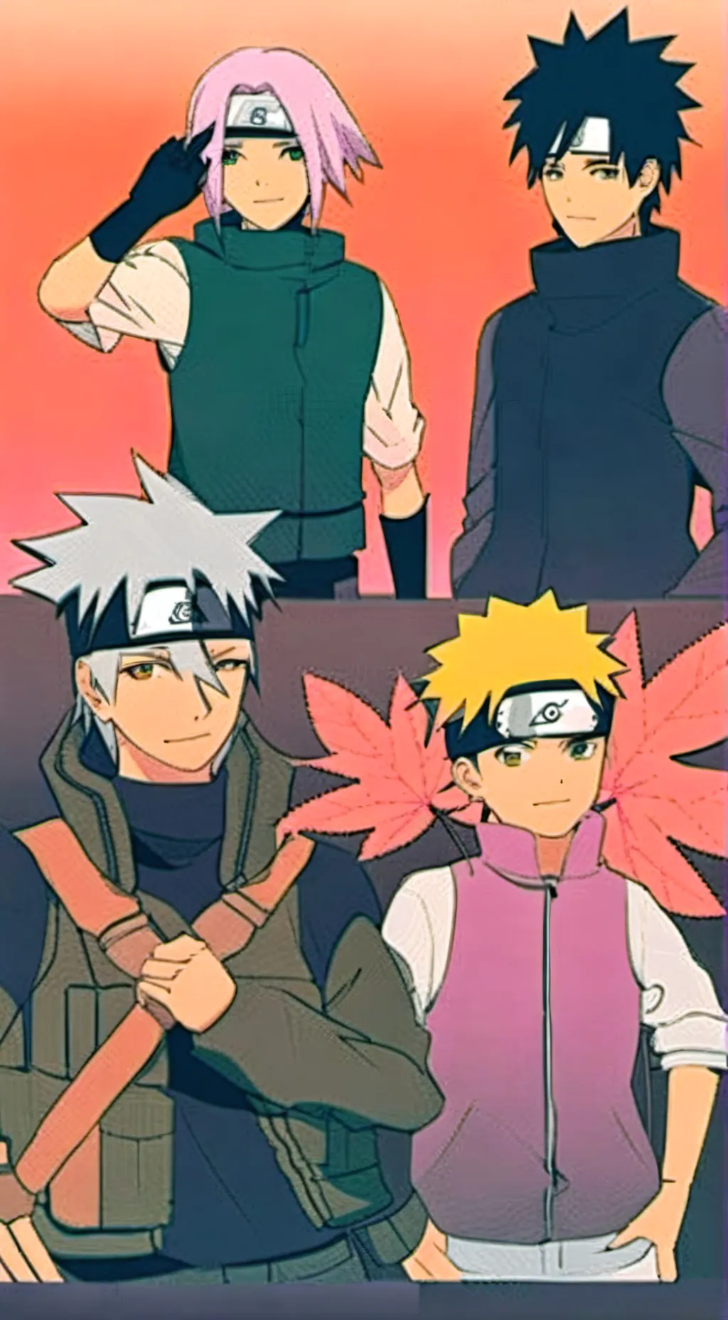 ai character: team 7 background