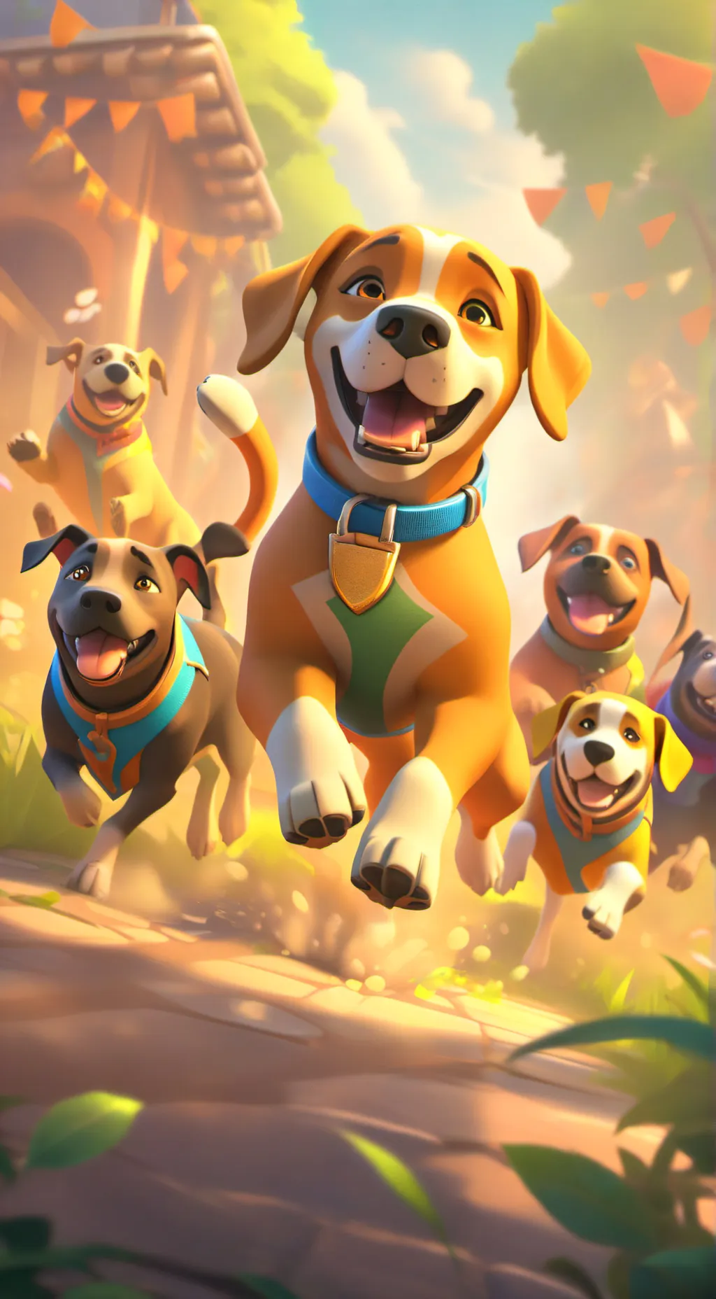 ai character: The Dog Histories background