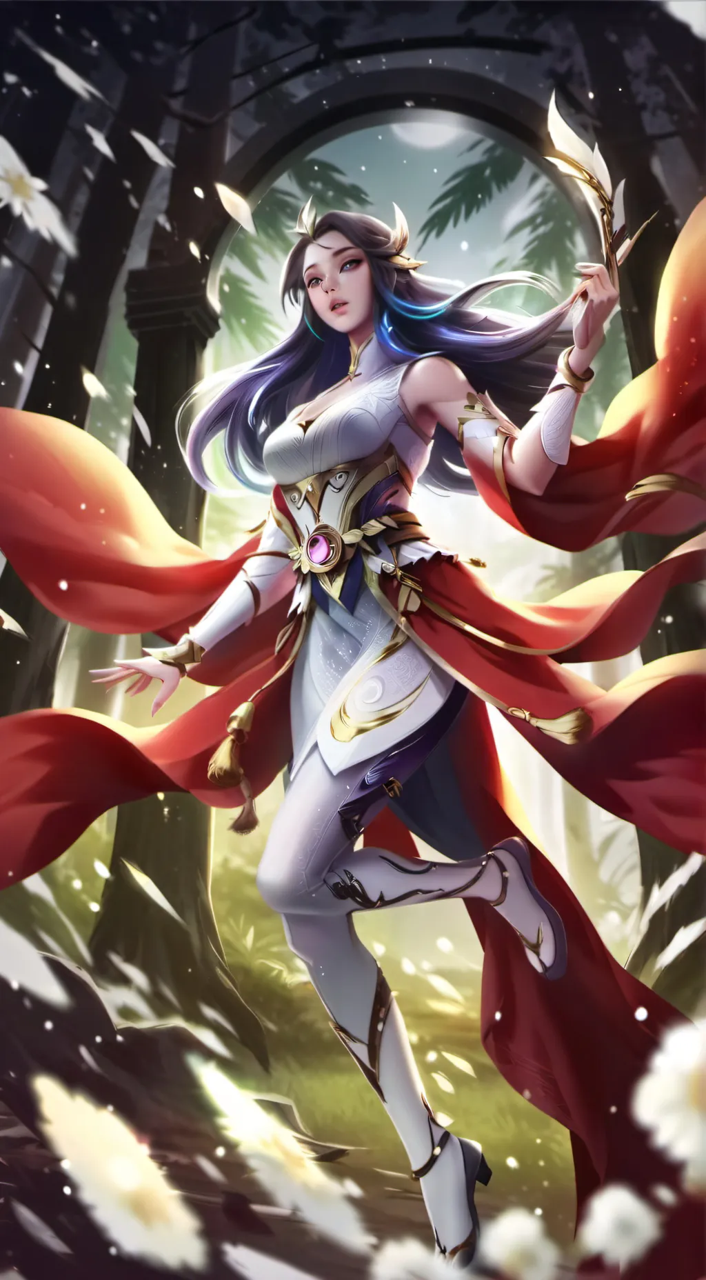 ai character: Lady Zhen background