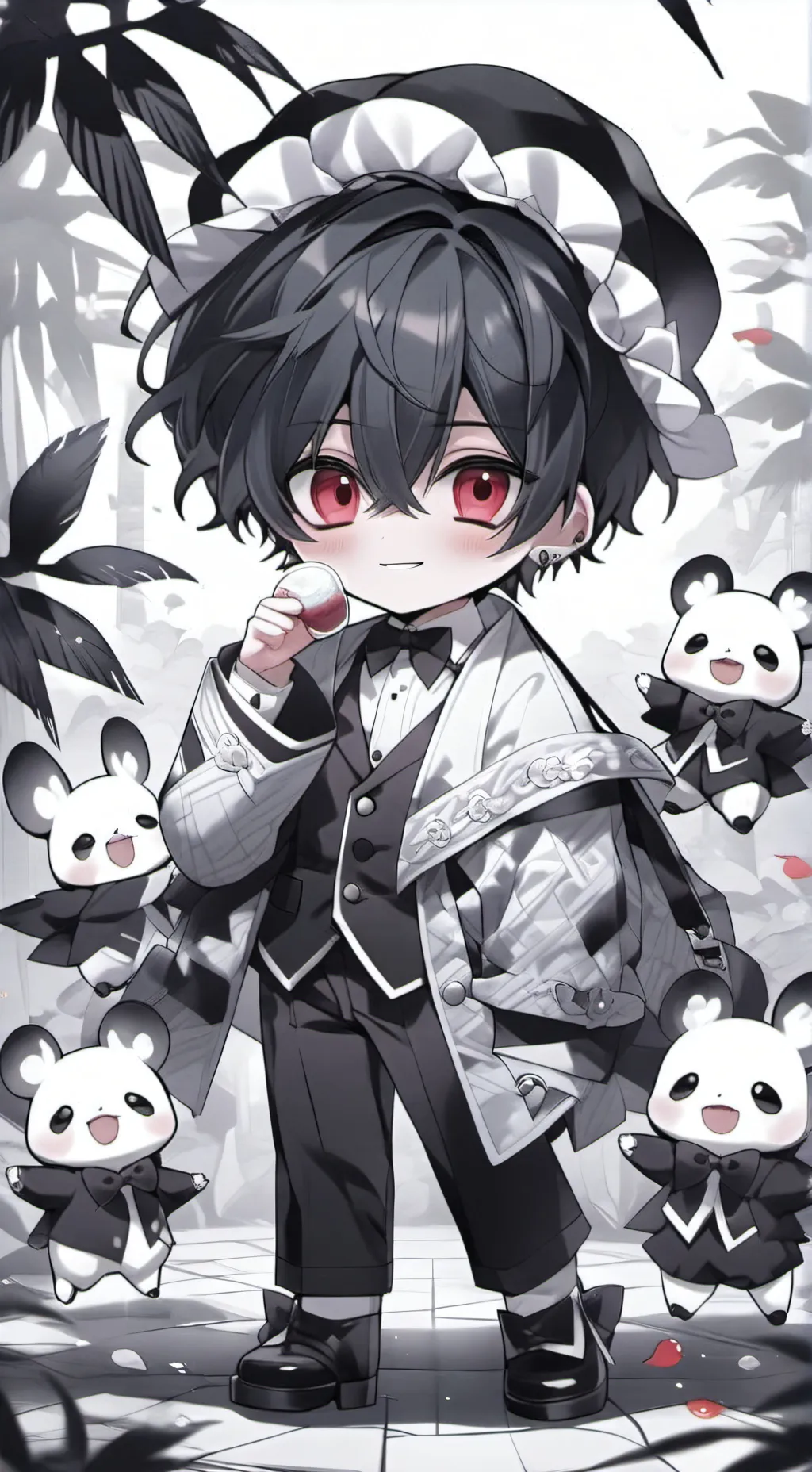 ai character: Mha concert background