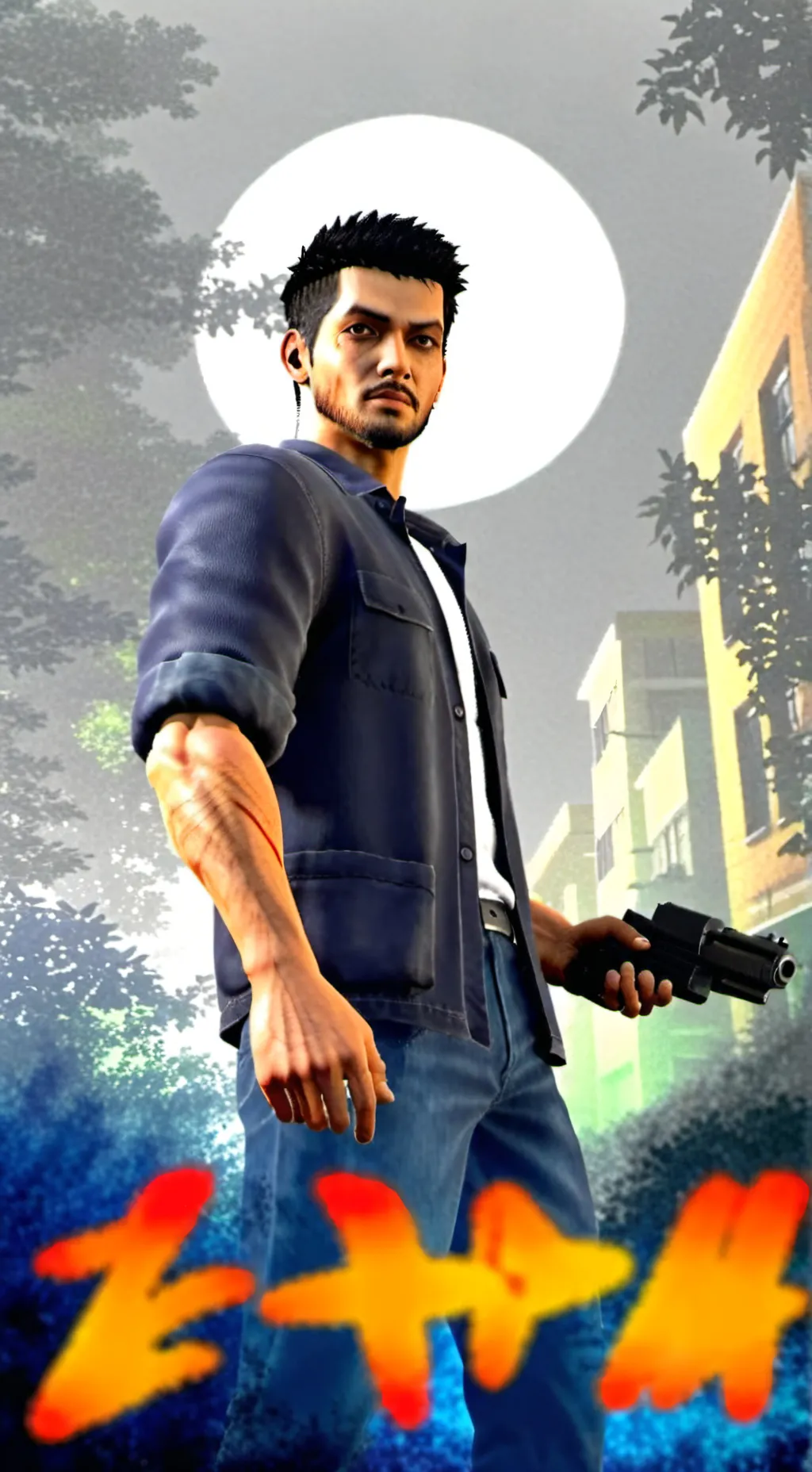 ai character: la fusion  background