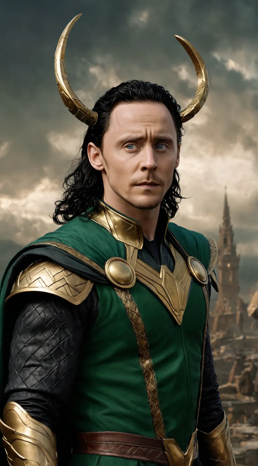 ai character: Loki Laufeyson background