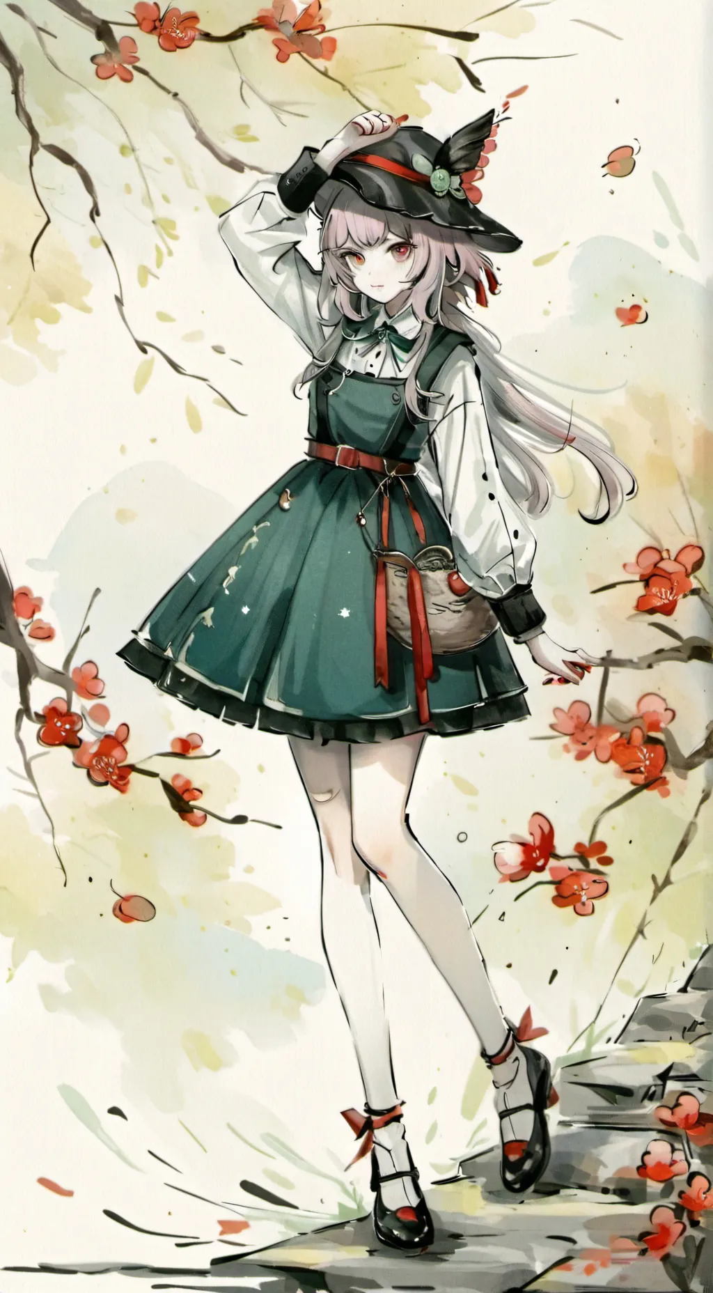 ai character: Mha rechazo background