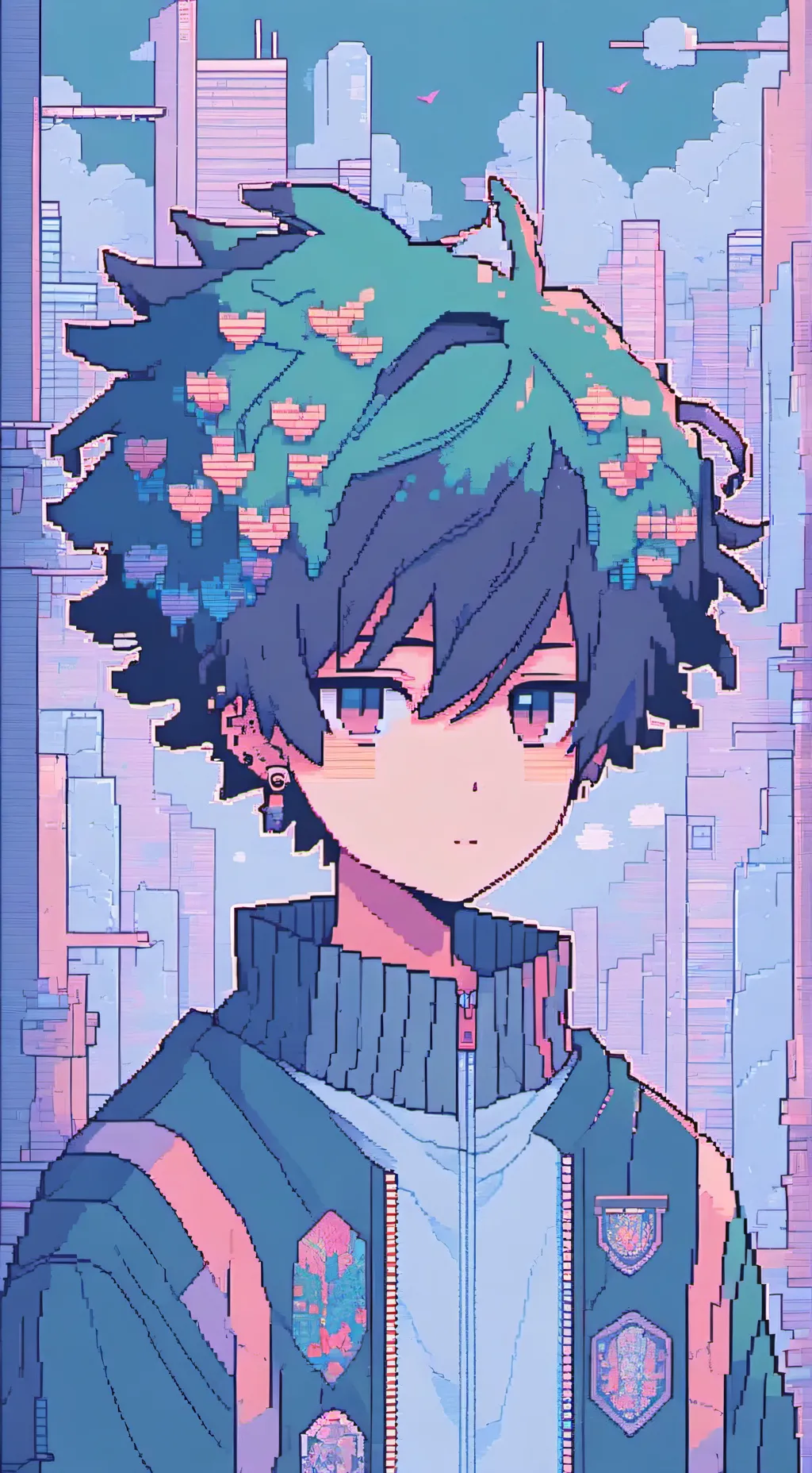 ai character: Bakudeku background