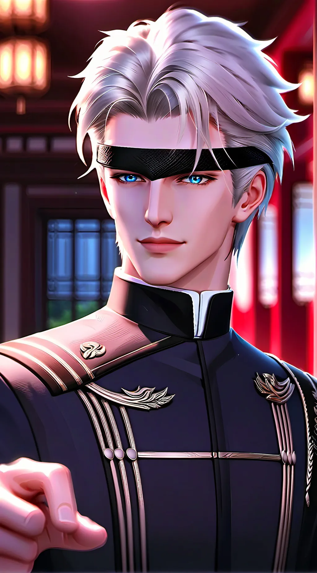 ai character: Gojo Satoru background