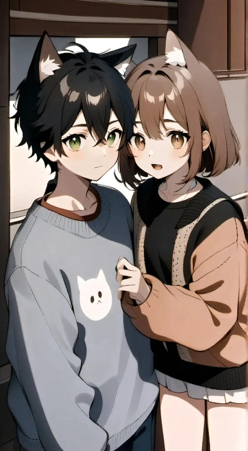 ai character: Oskar & Molly background
