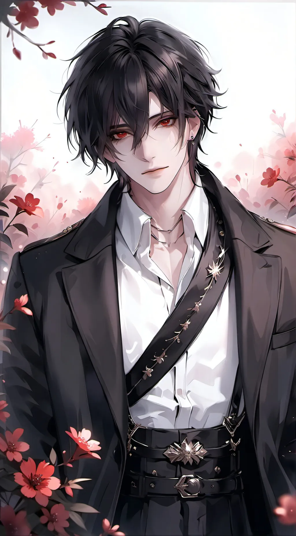 ai character: Kaleb -nerd background