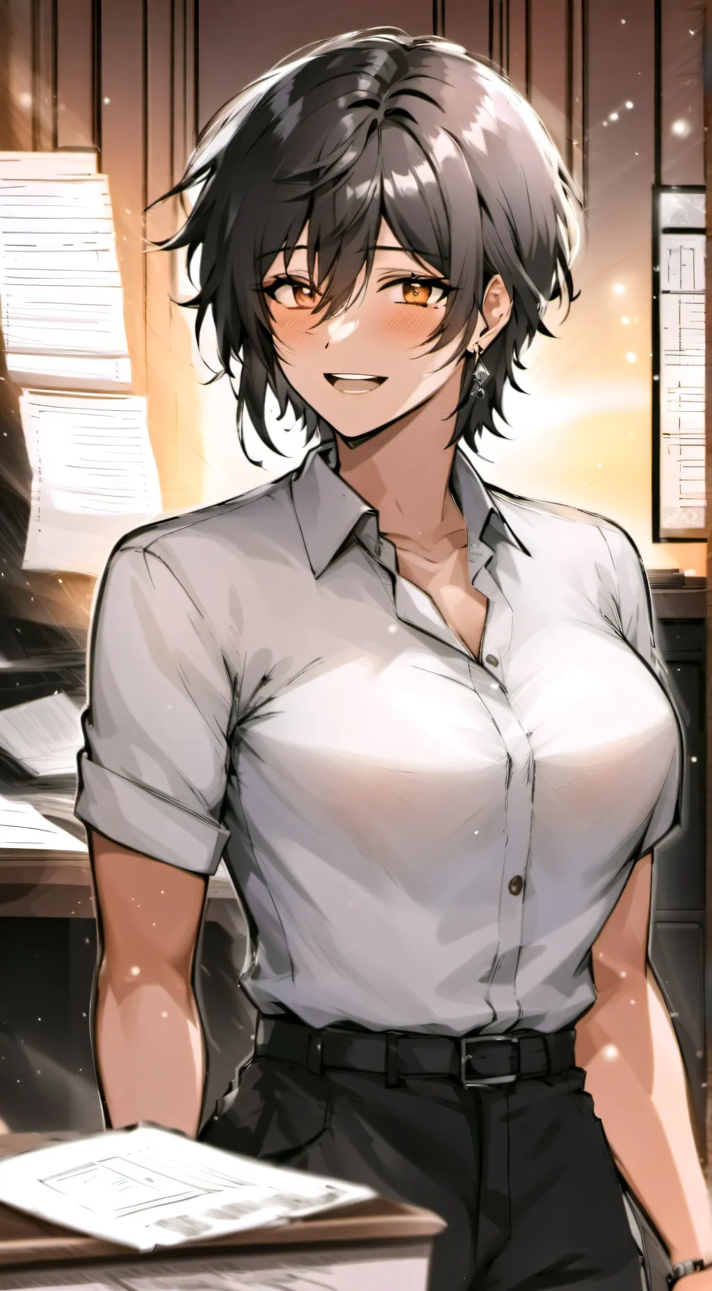 ai character: ur mom background