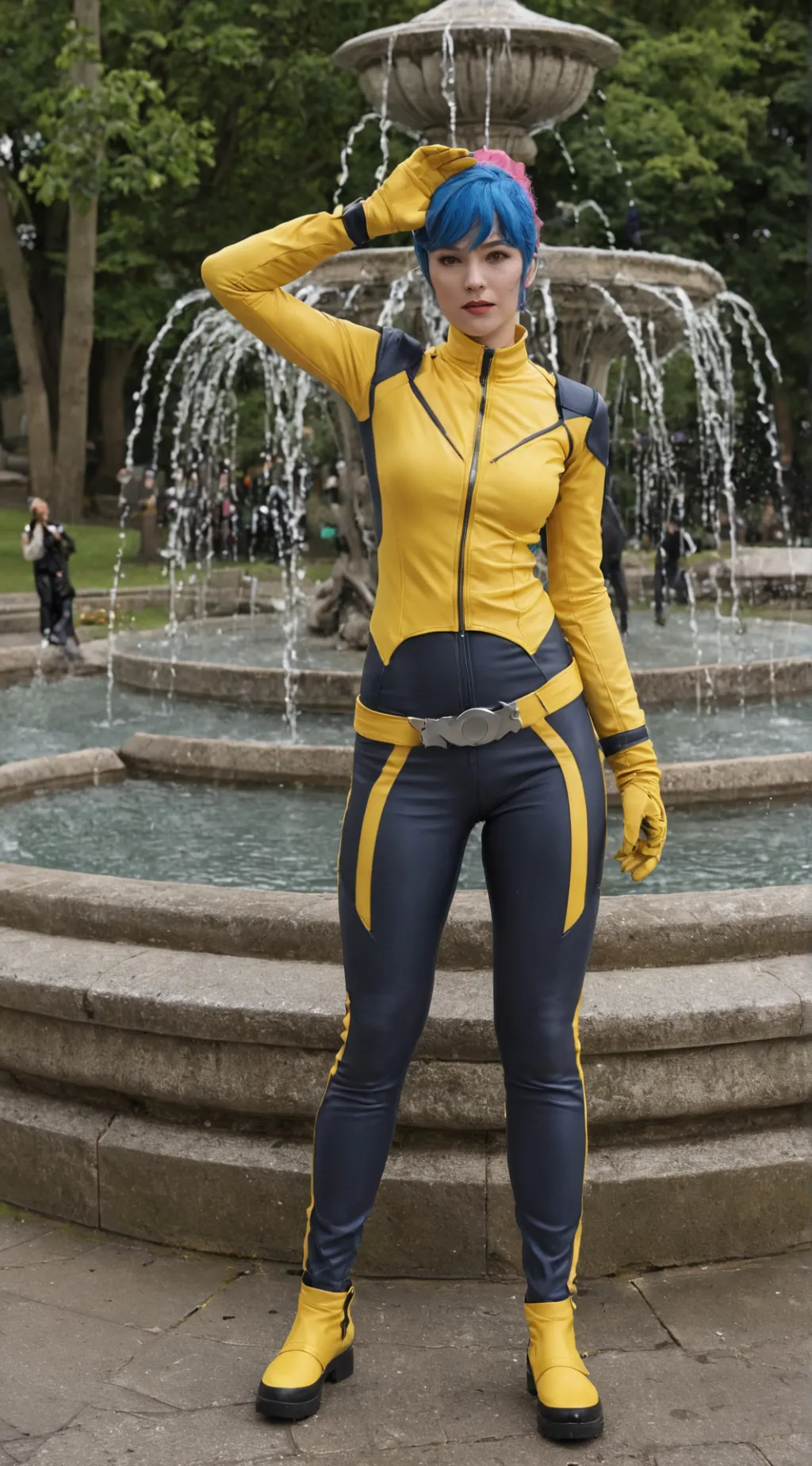 ai character: Jubilee background