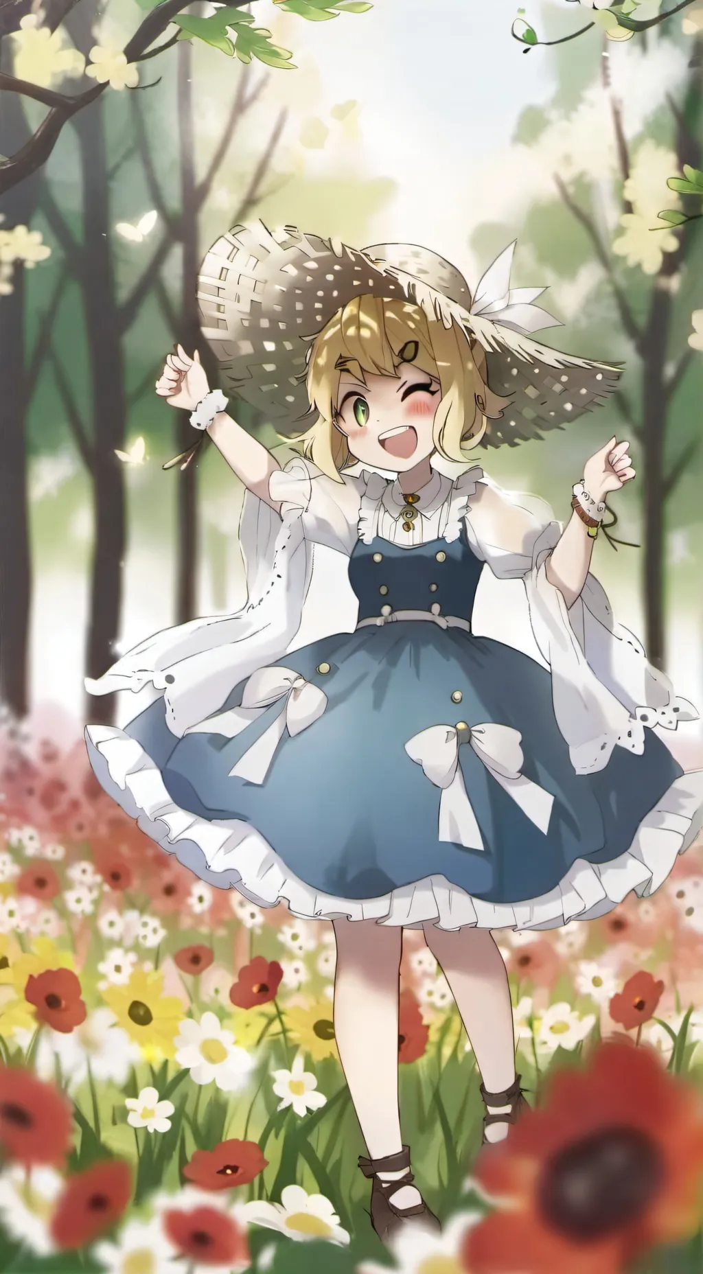 ai character: Lola Laud background