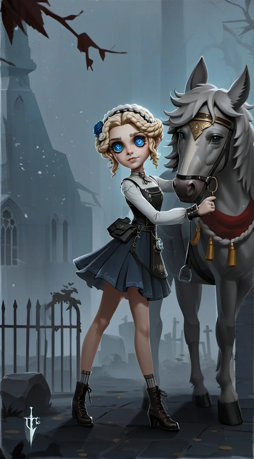 ai character: Анастасия background