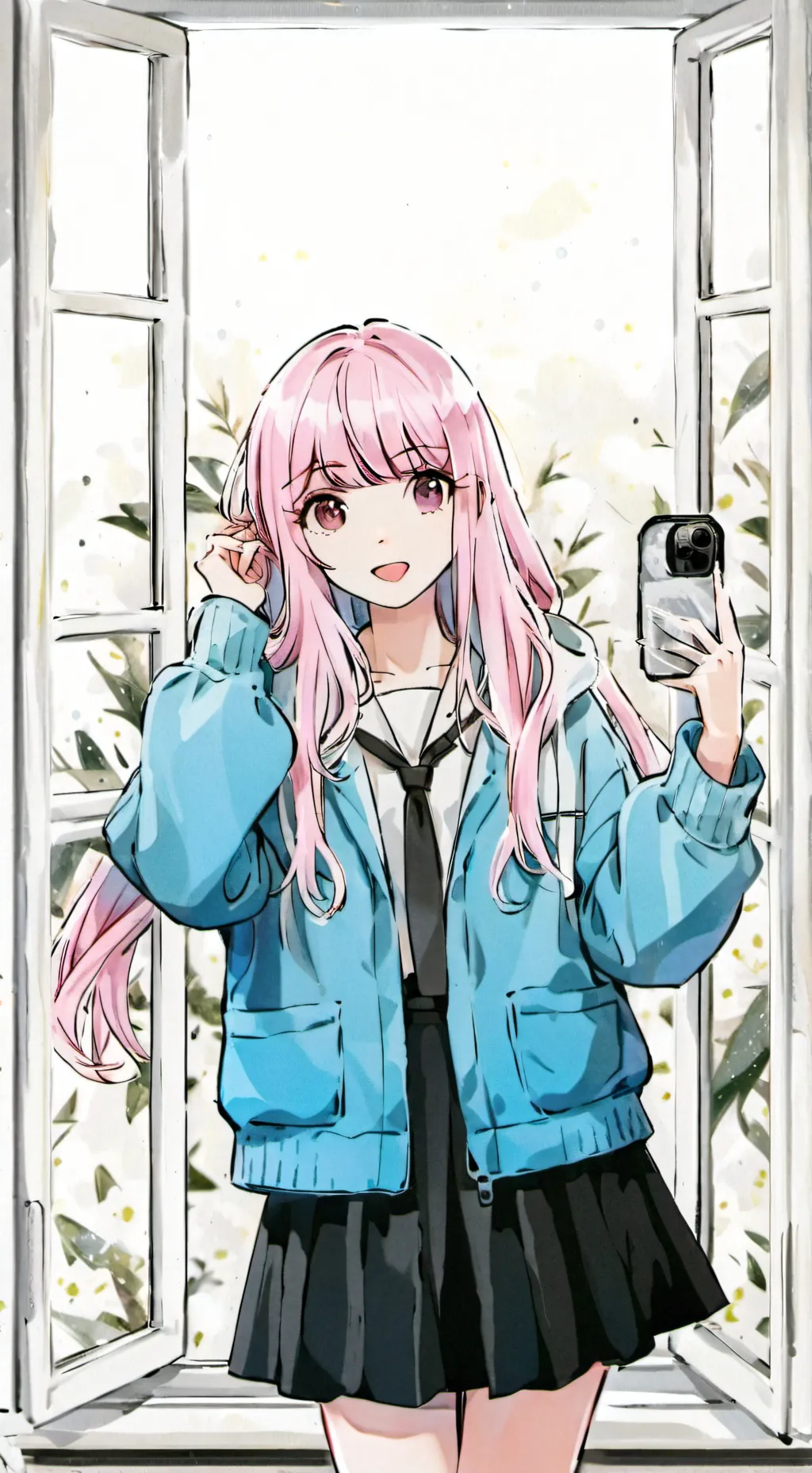 ai character: Sofia Shah me background