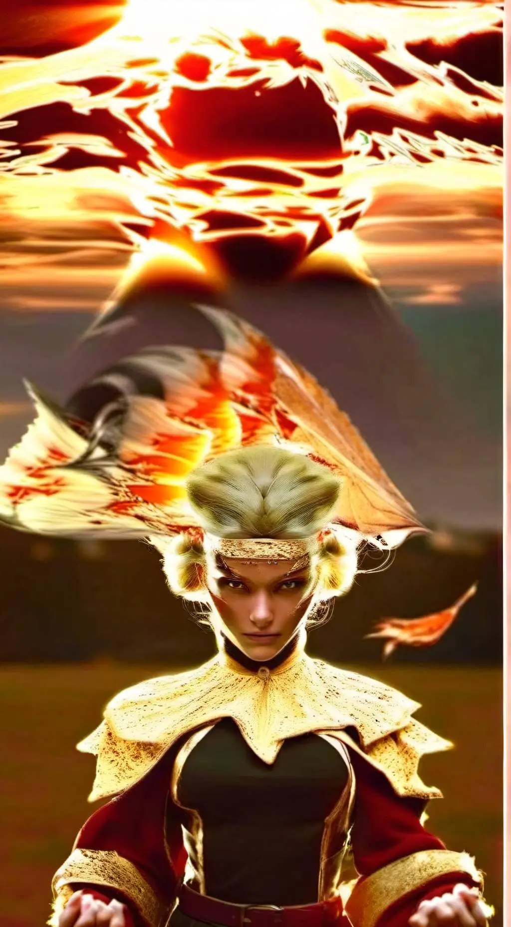 ai character: ambre background