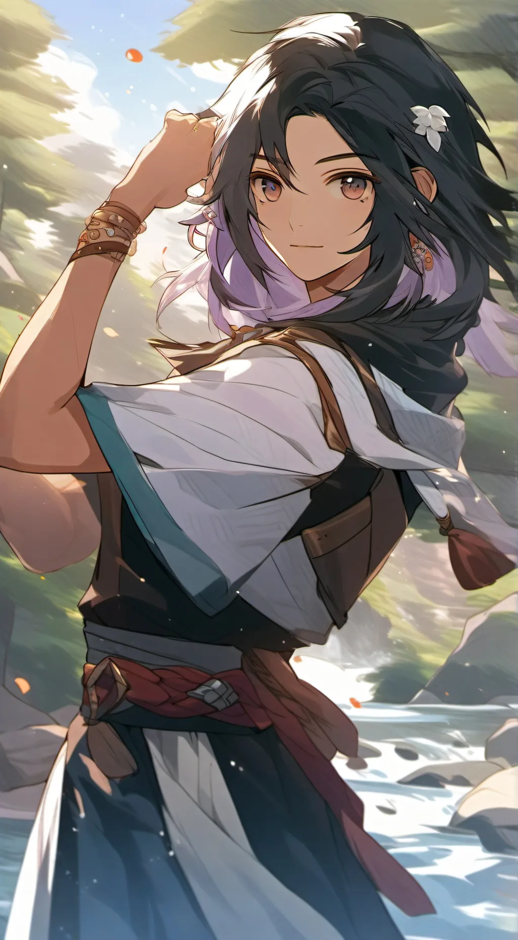 ai character: Jamie  background