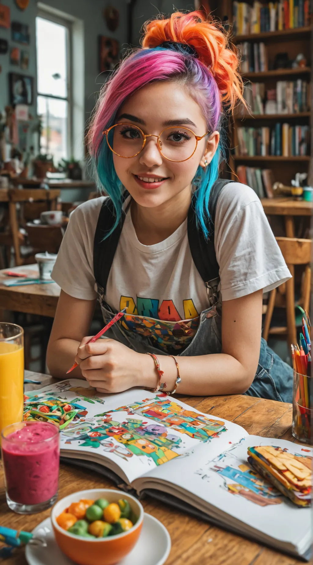 ai character: The Rebellious Buffet Bandit background