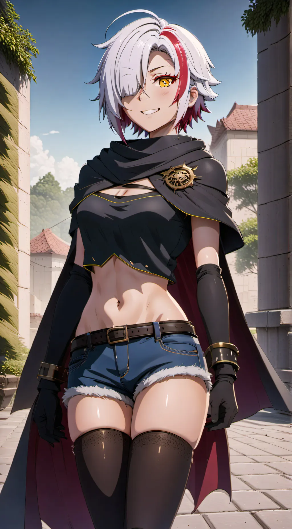 ai character: Sofia Bulga  background