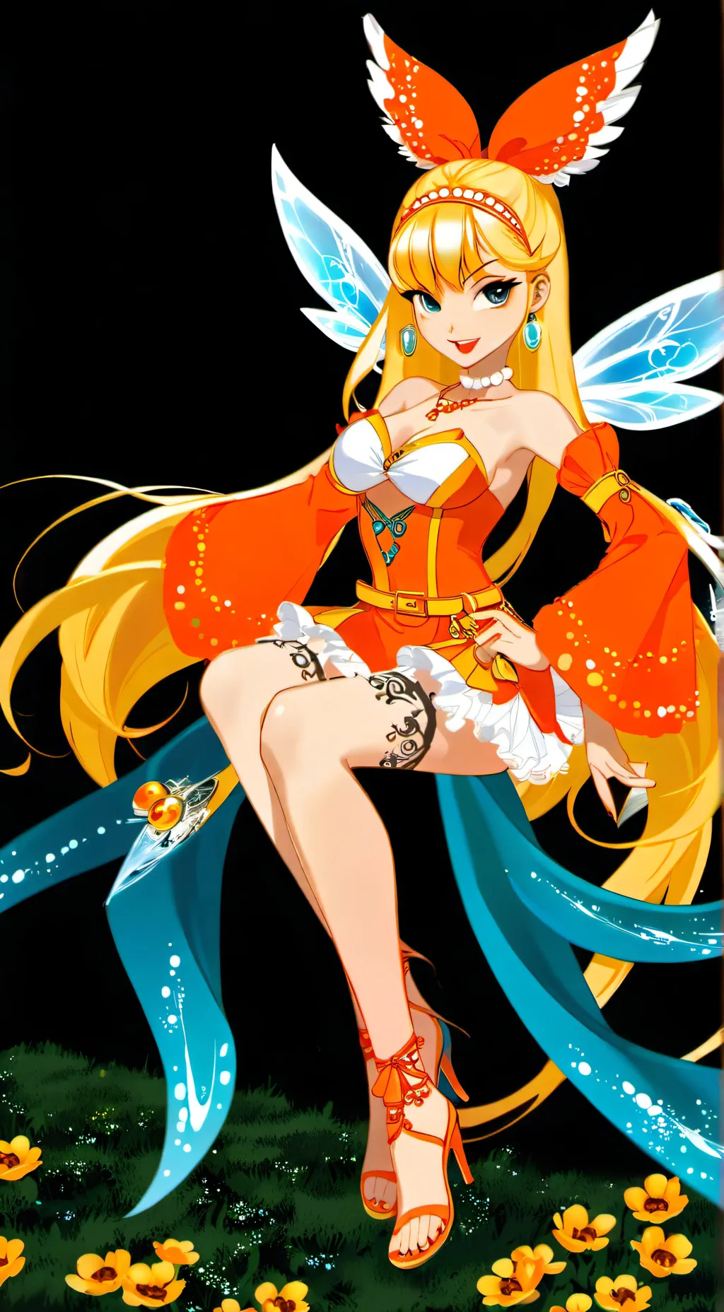 ai character: Stella background