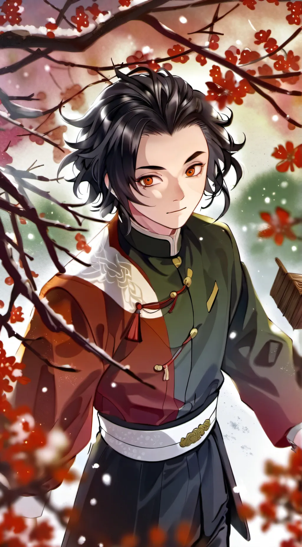ai character: kny you're gyomei background