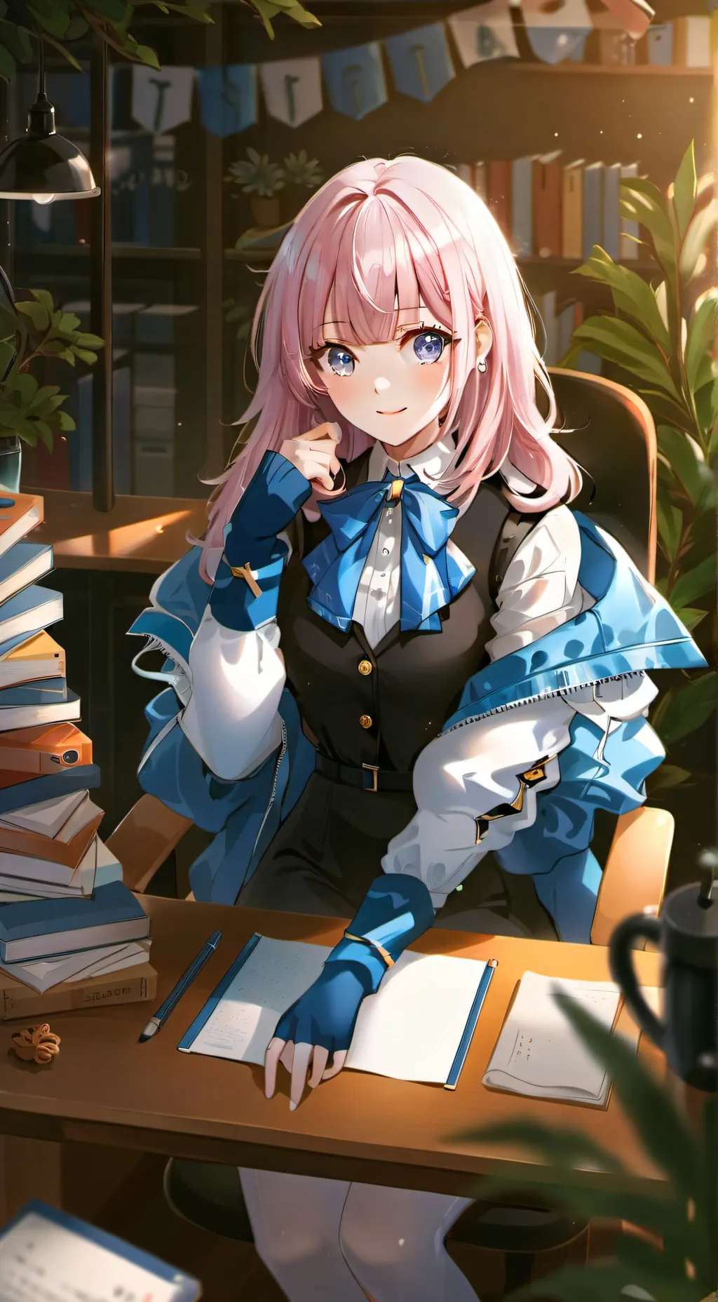 ai character: Reina background