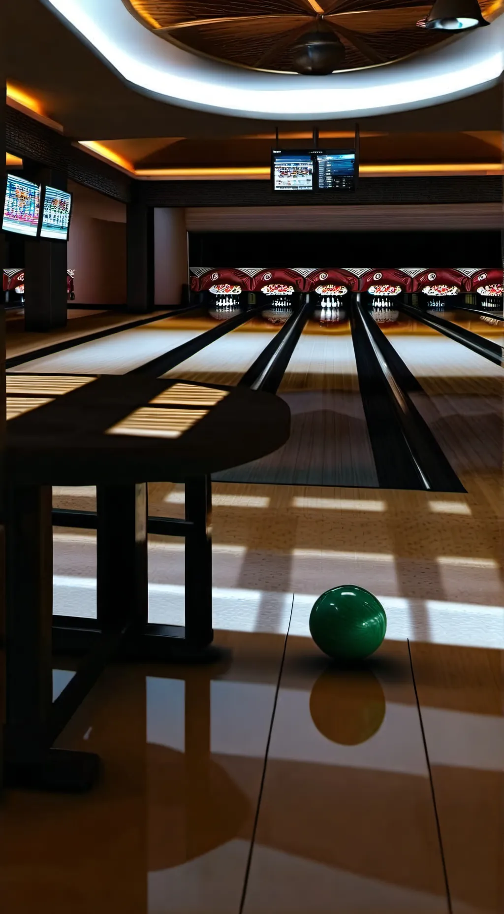 ai character: class 1-A bowling background