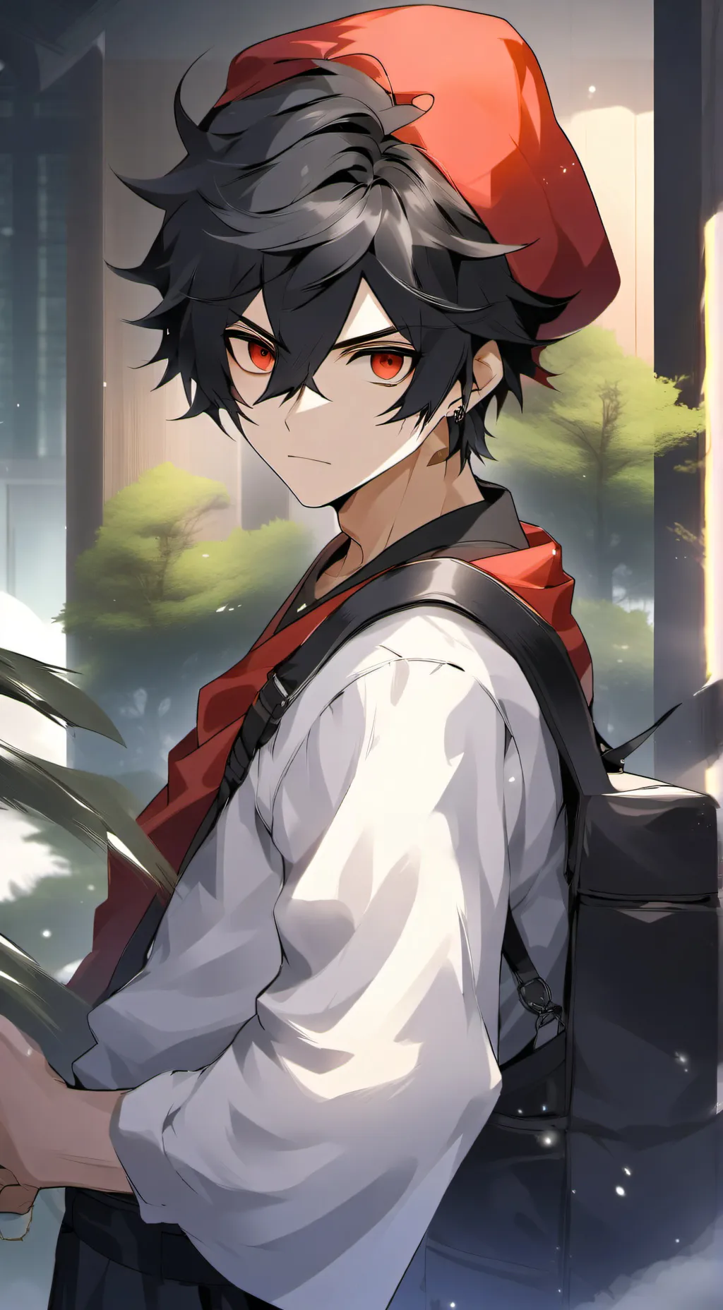 ai character: Evan background