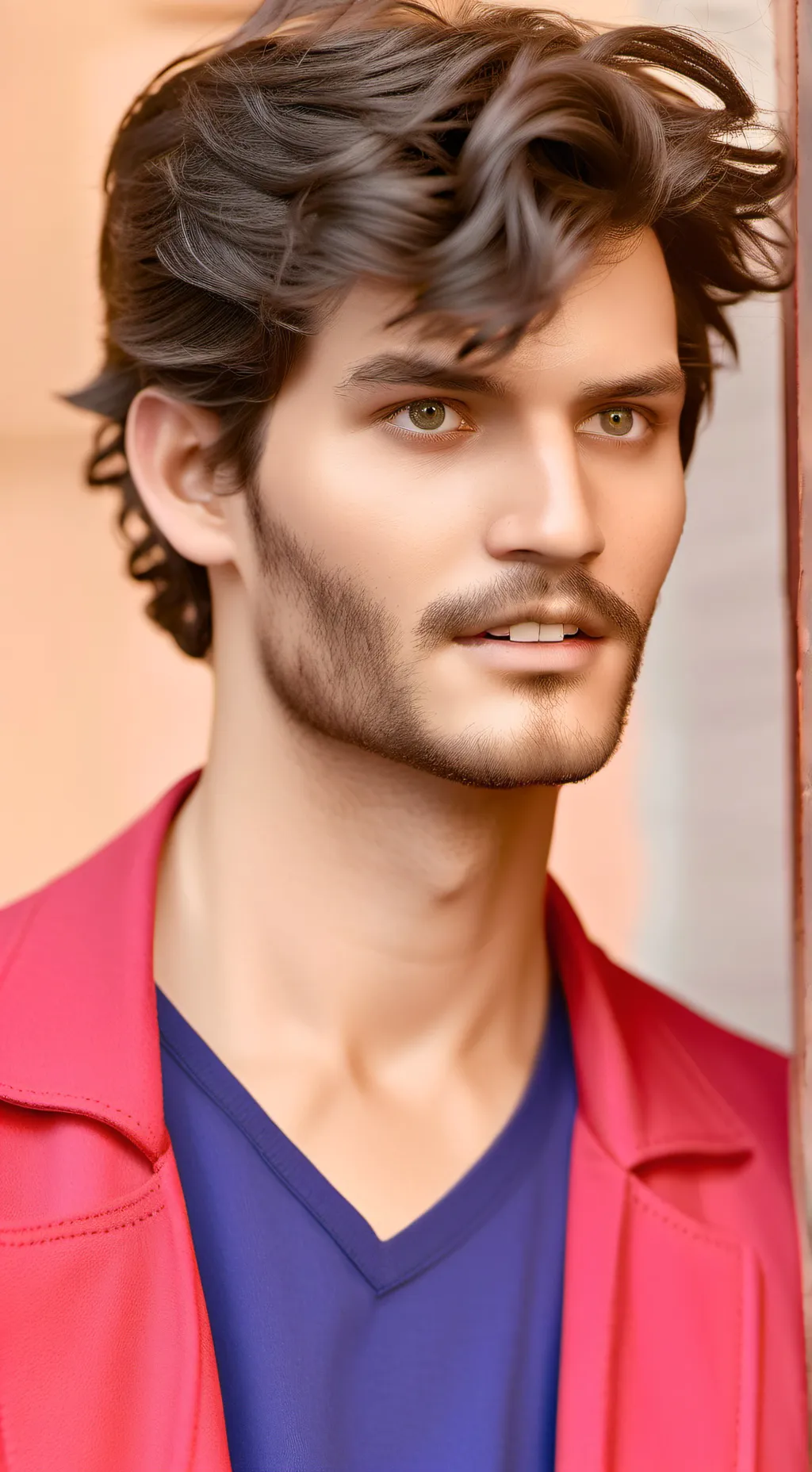 ai character: Raymond  background