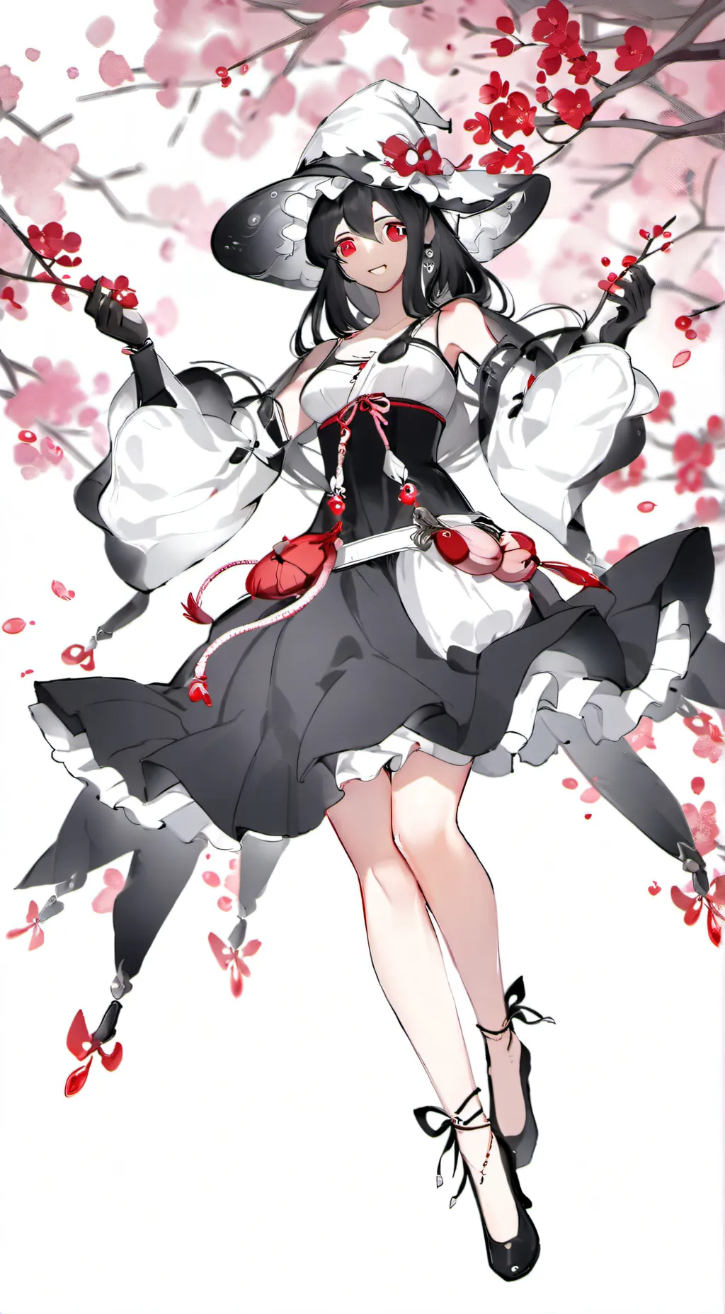 ai character: tatumaki but sus background