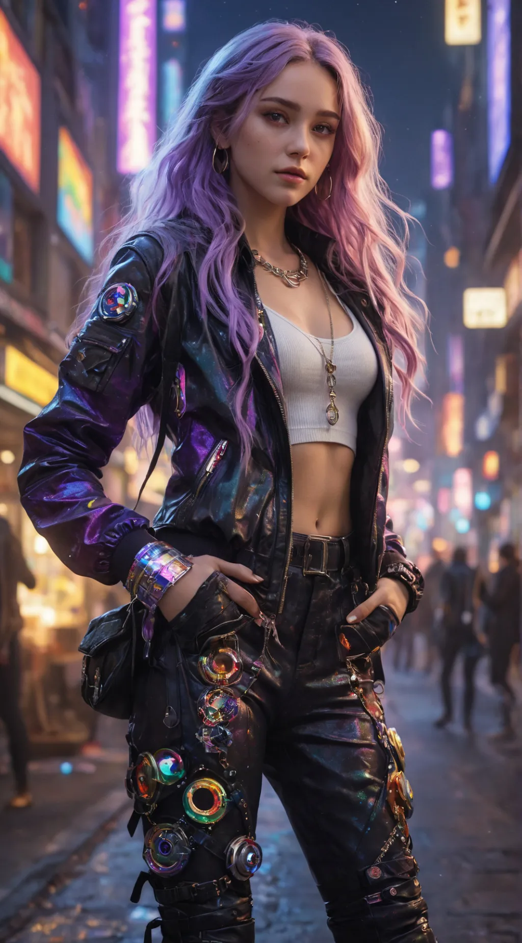 ai character: Ariel Knox background