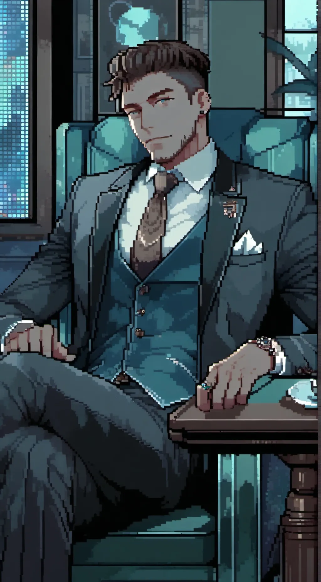 ai character: COE BOSS background