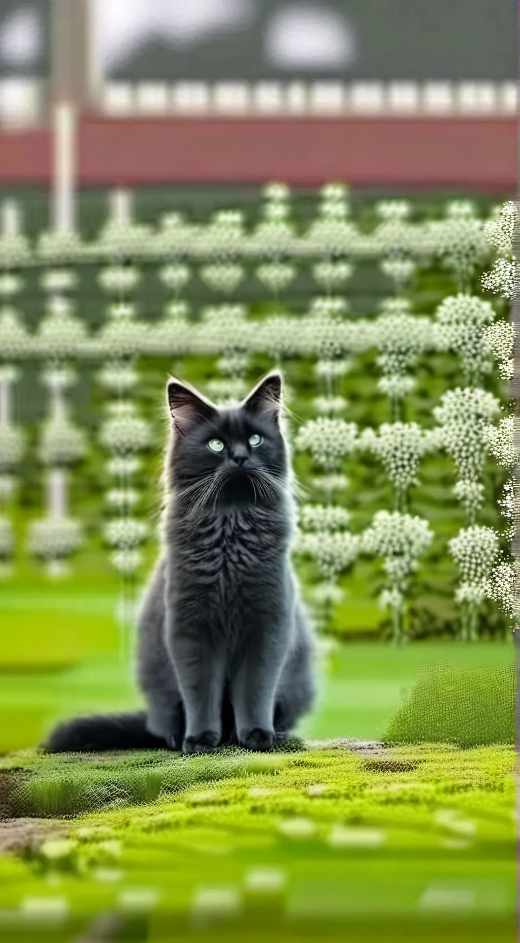 ai character:  Милый котик  background