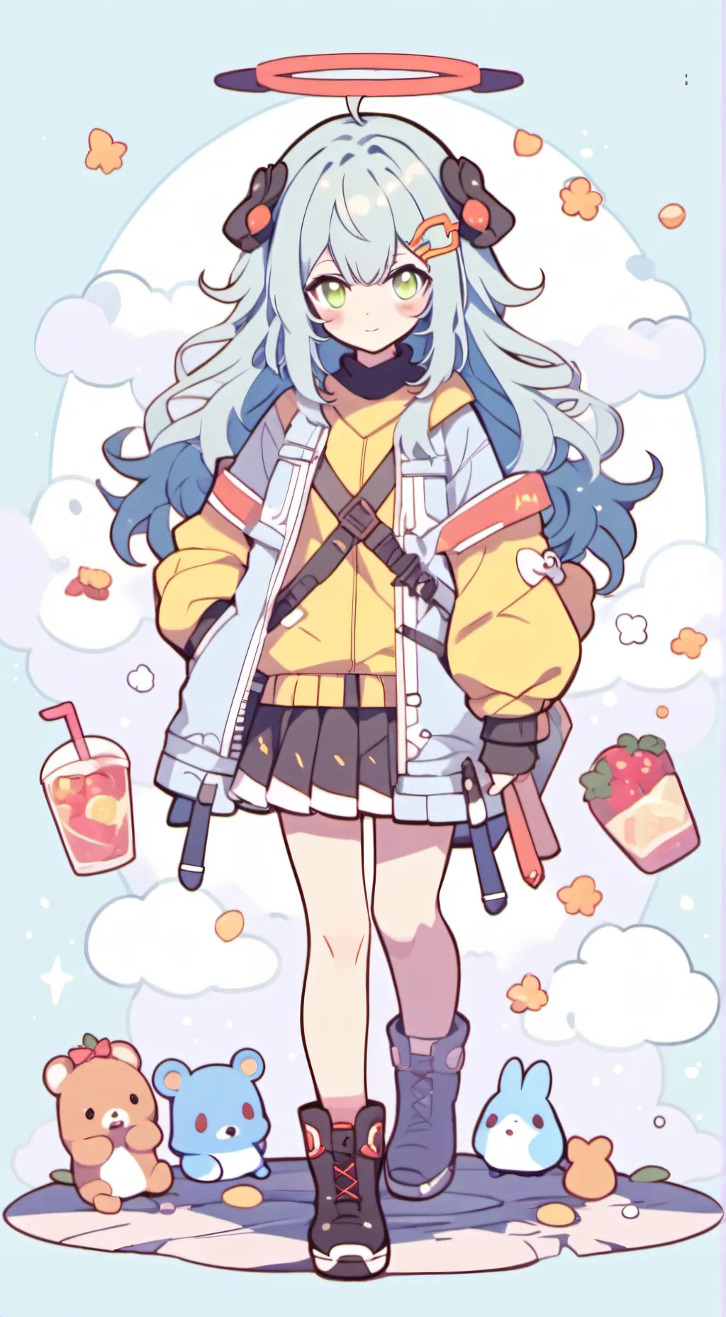 ai character: jade background