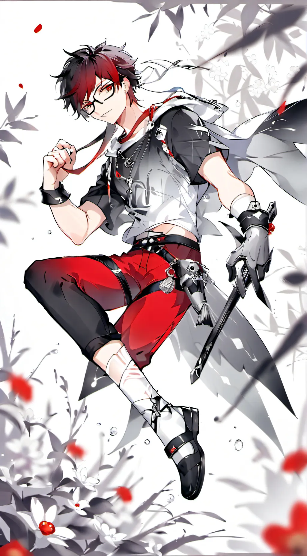 ai character: Ninjas background