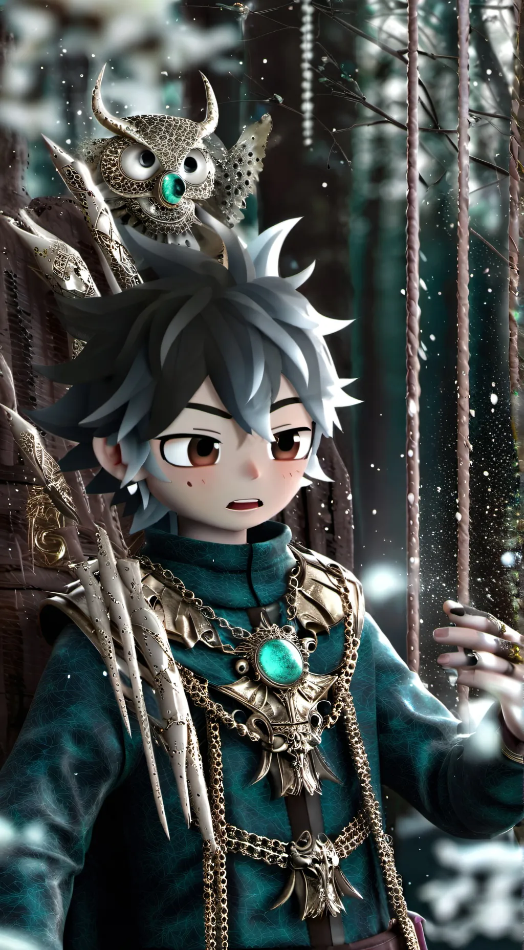 ai character: Max  background