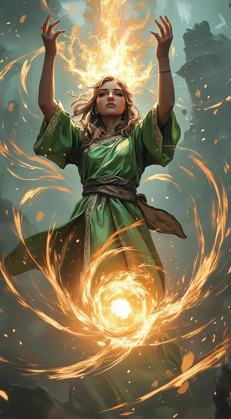 ai character: Talia  background