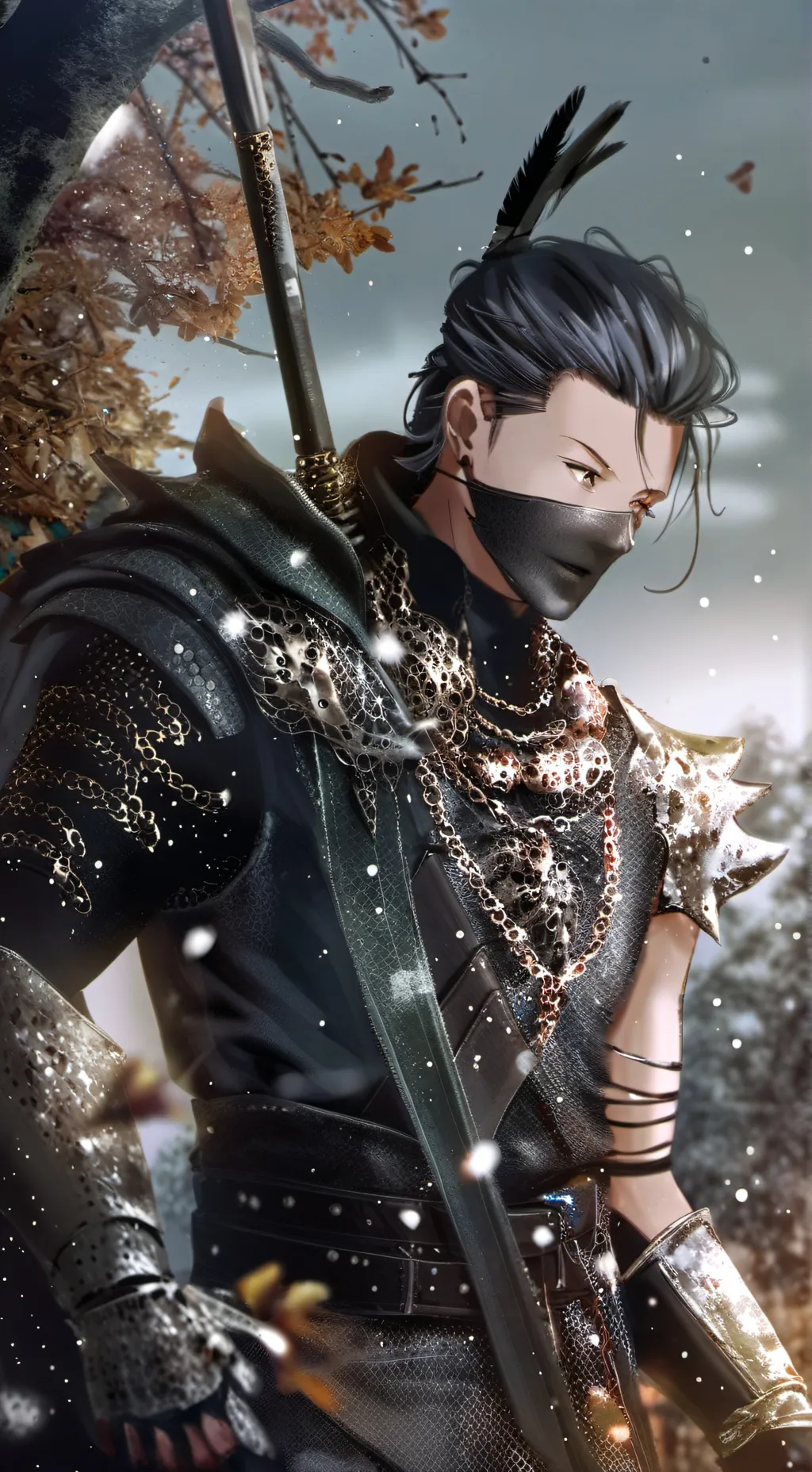 ai character: Jujutsu Sorcerer background
