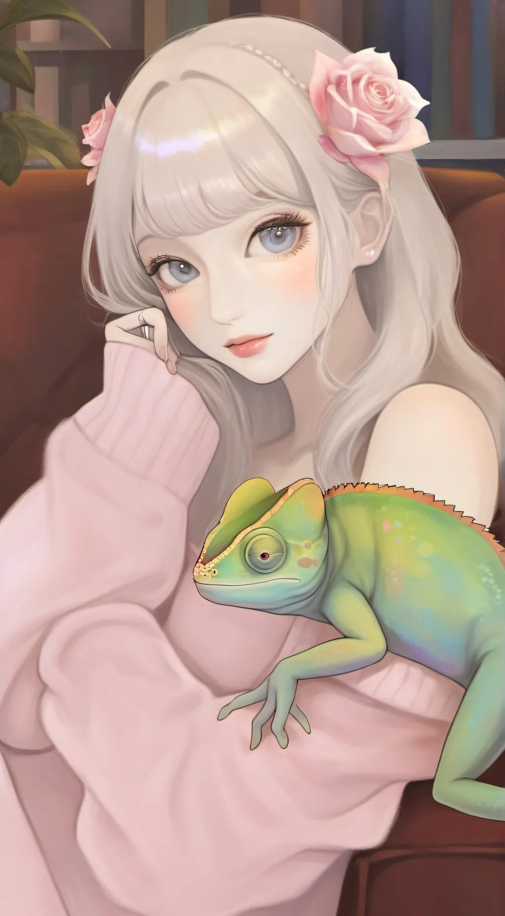 ai character: Maio background