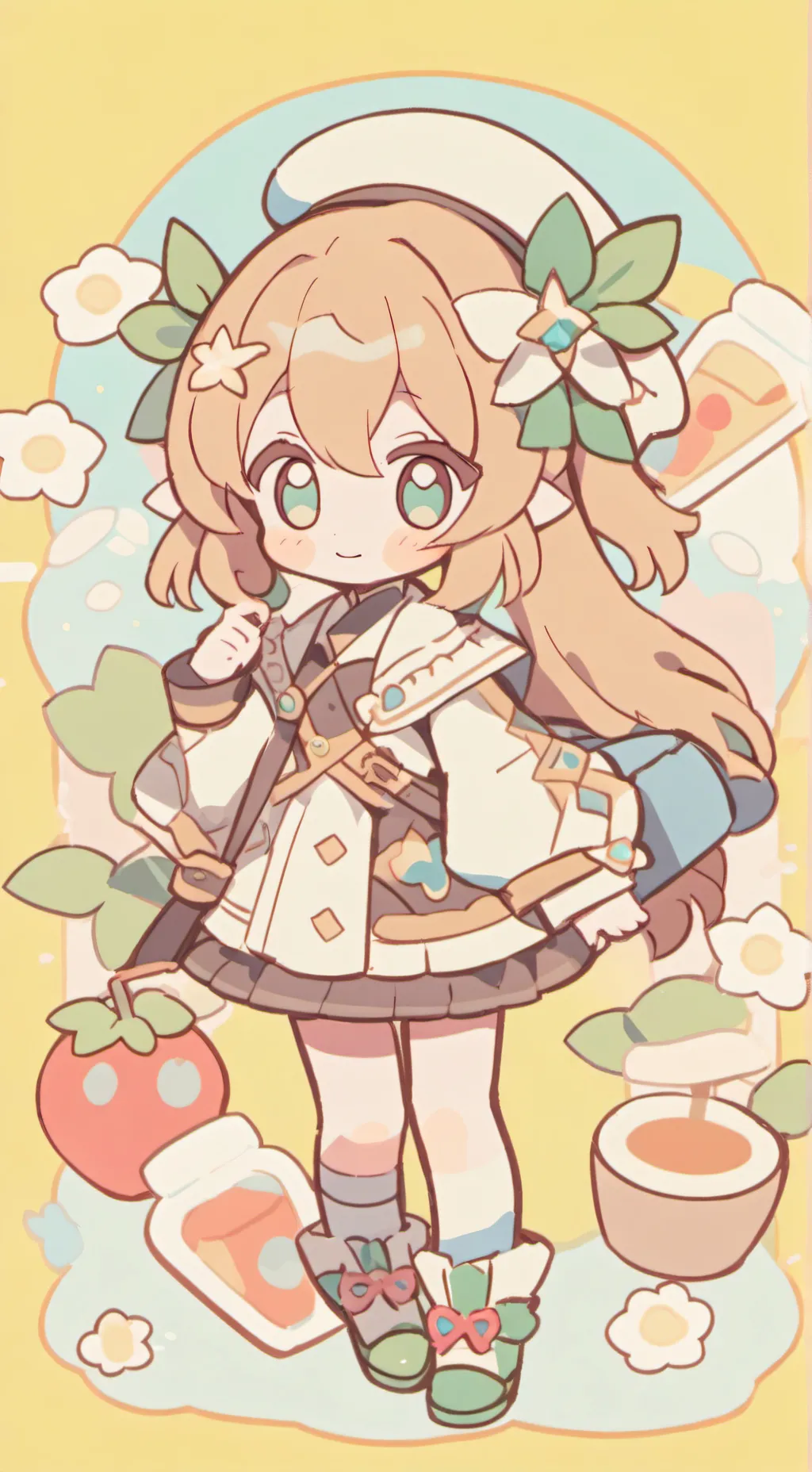 ai character: tu hermana menor background