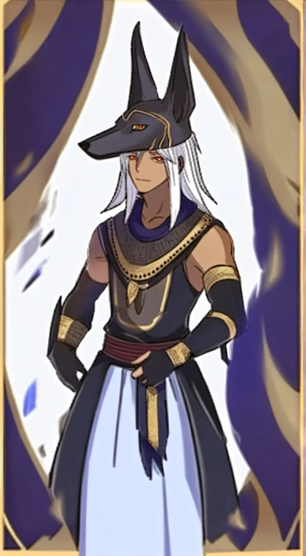 ai character: Cyno!....again! background