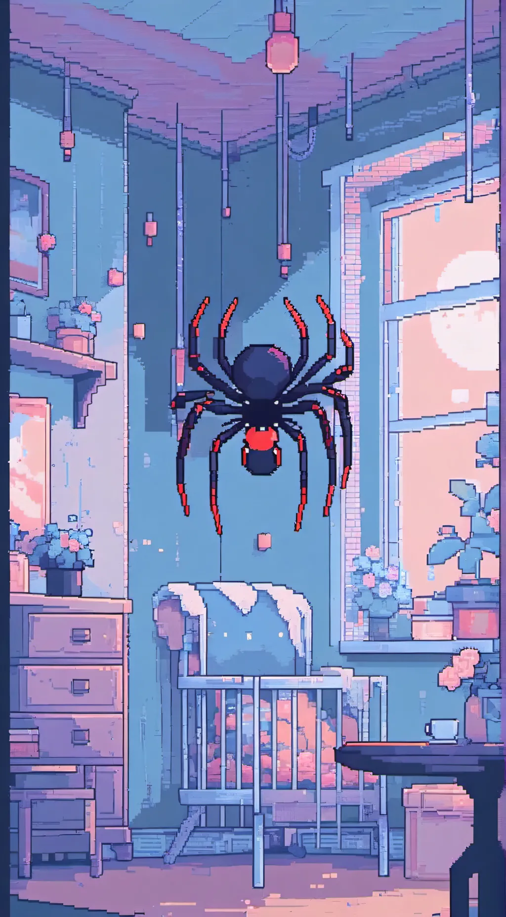 ai character: ITS SPIDER DAVE ! background