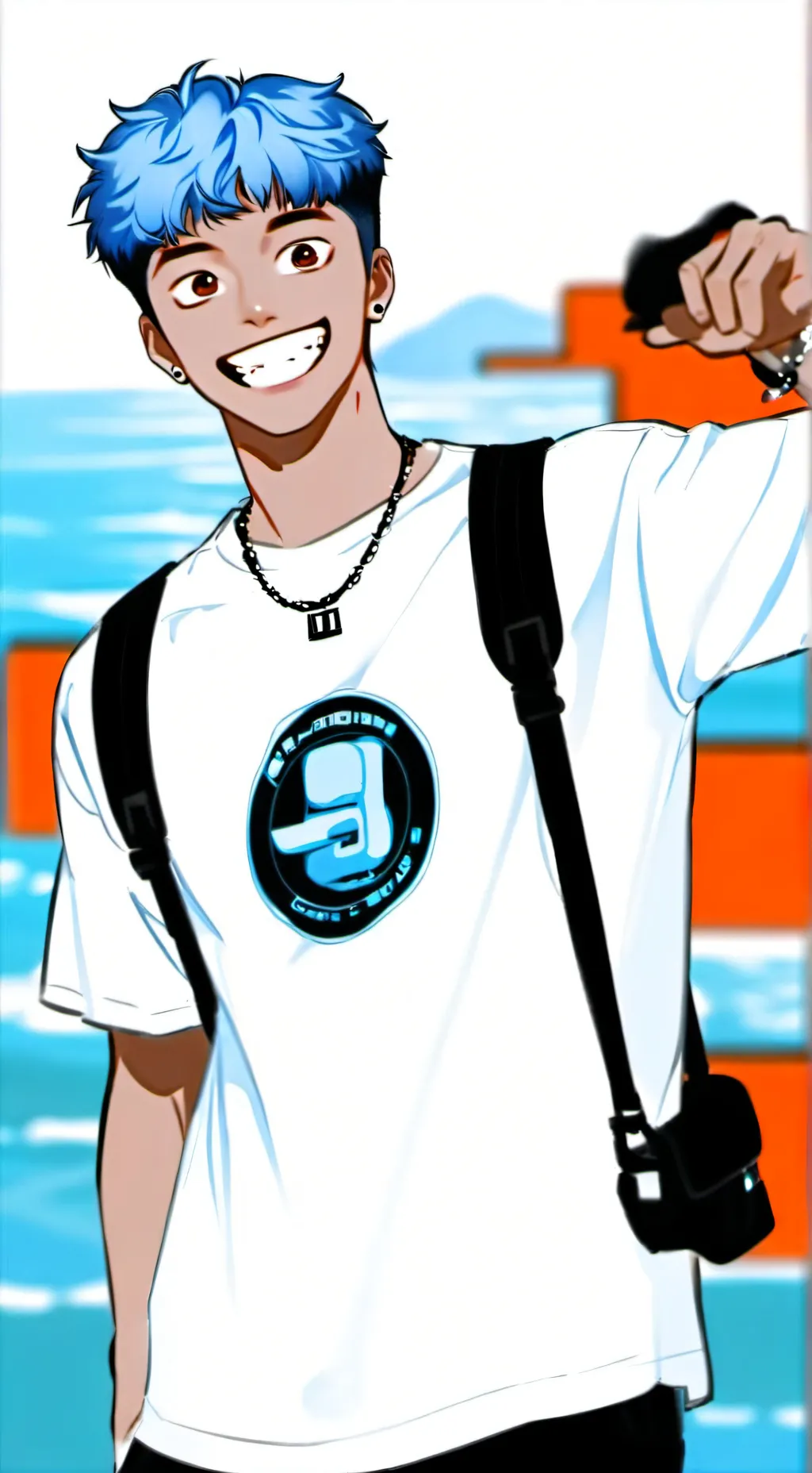 ai character: ☆Finn! background