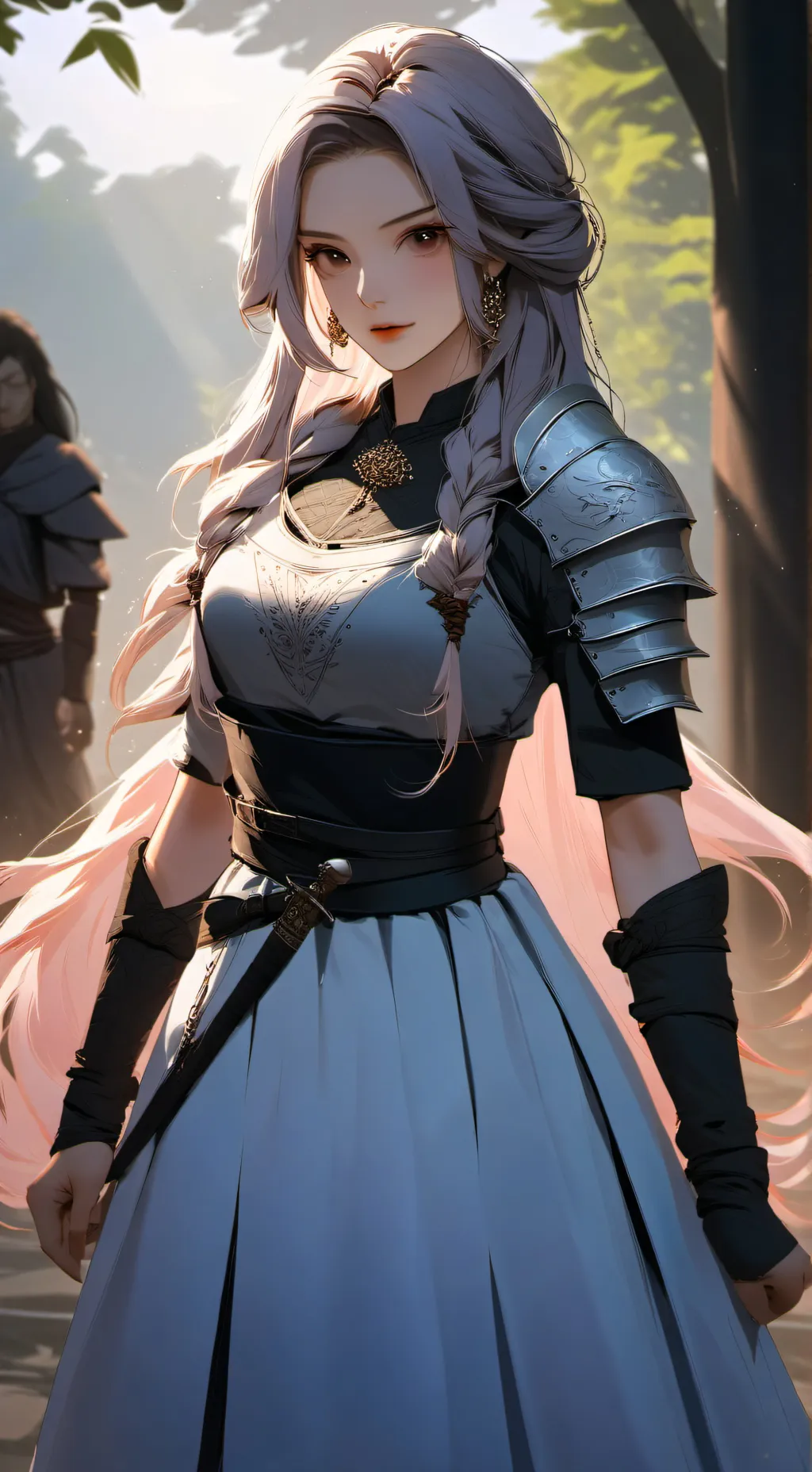 ai character: Lady Ava  background