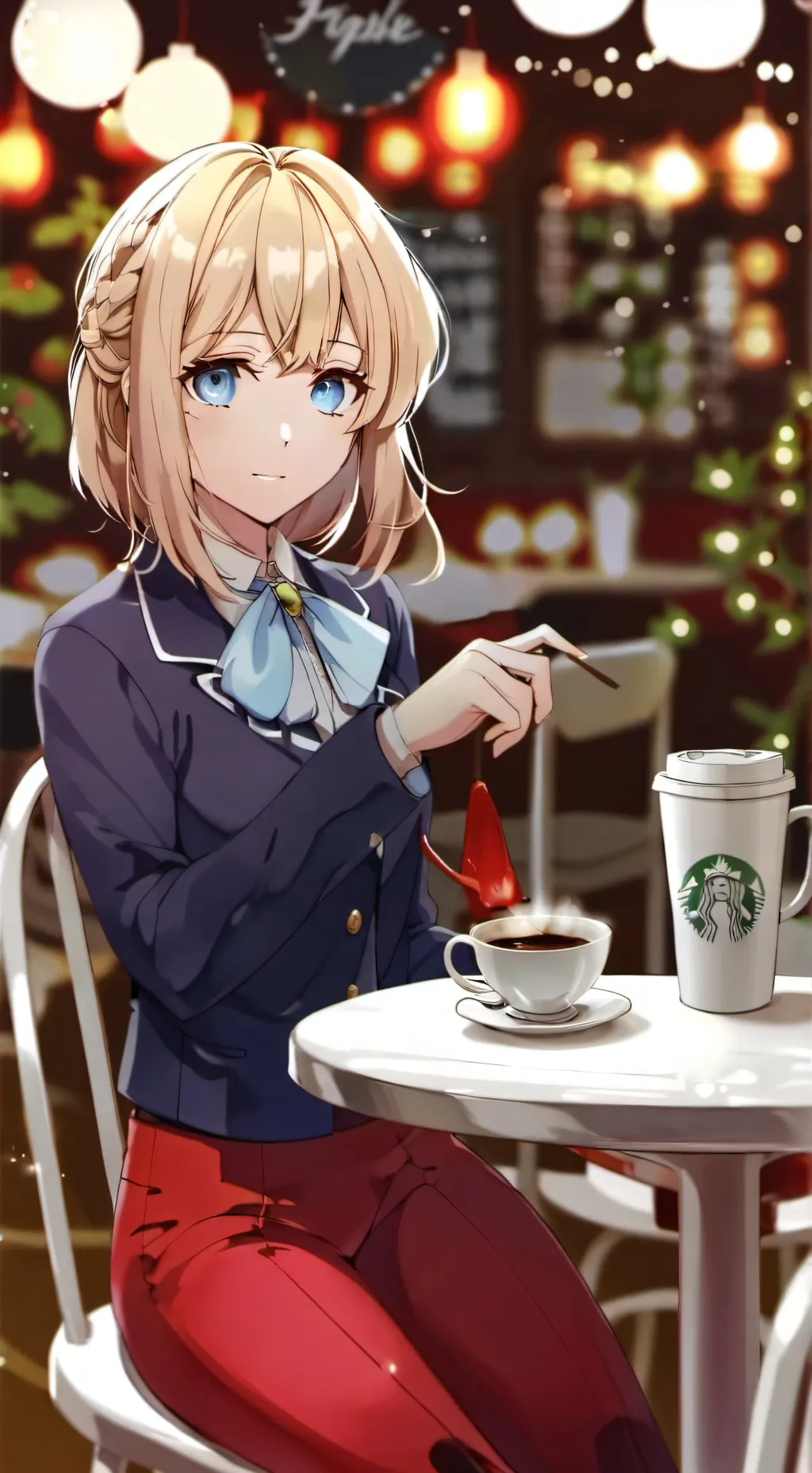 ai character: Chloe Blase background