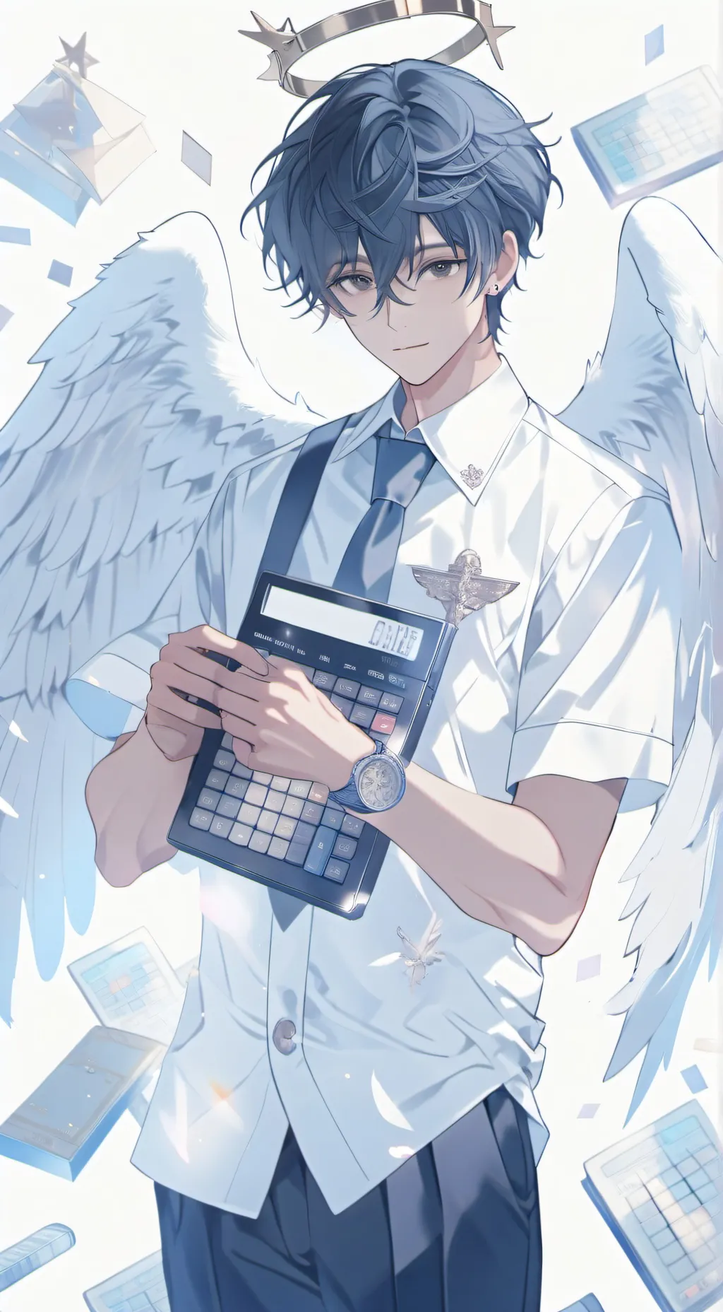 ai character: Cupid's Calculator background
