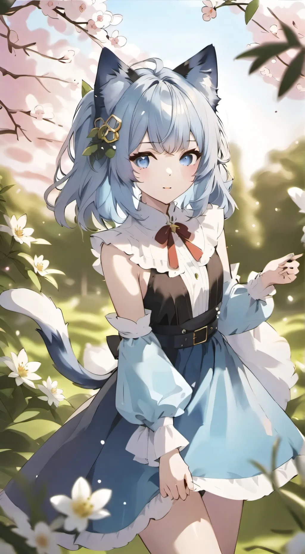 ai character: Lily  background