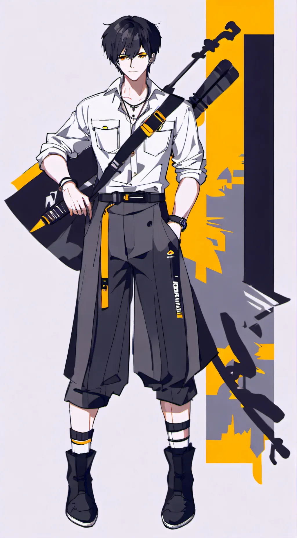 ai character: jinwoo background