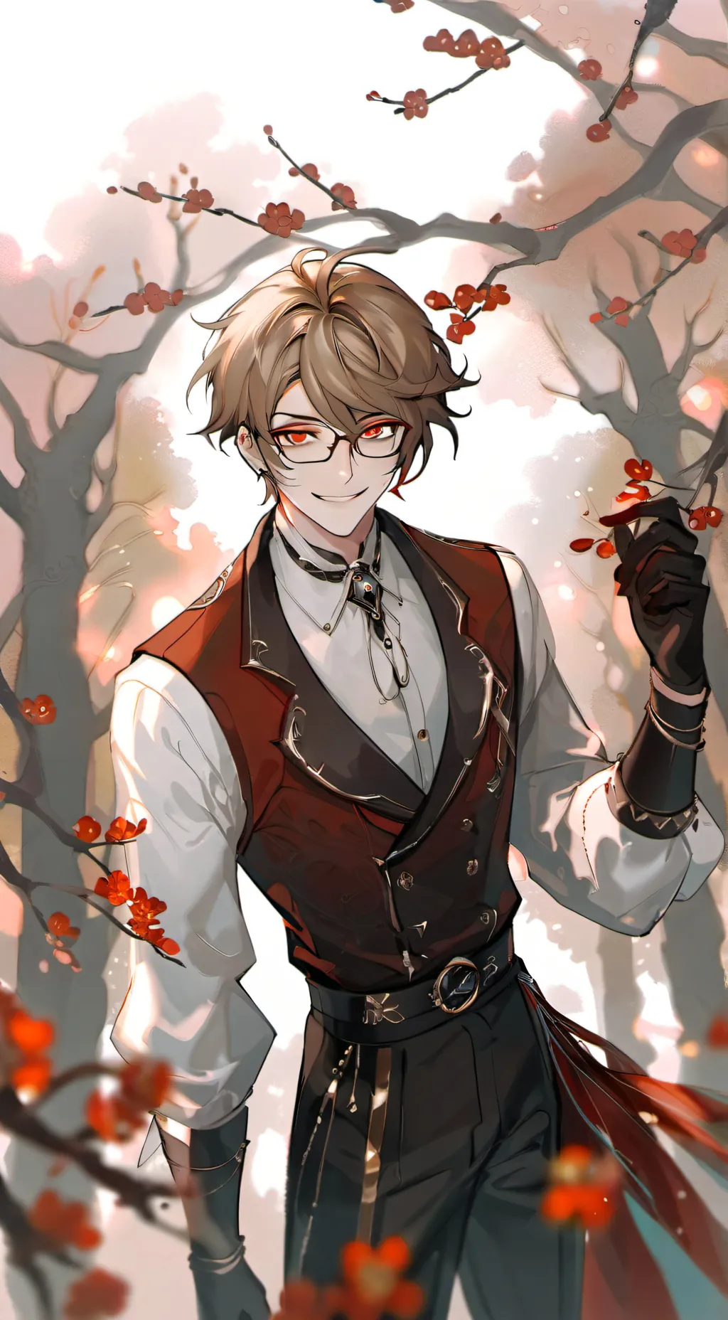 ai character: Alastor & his mom background