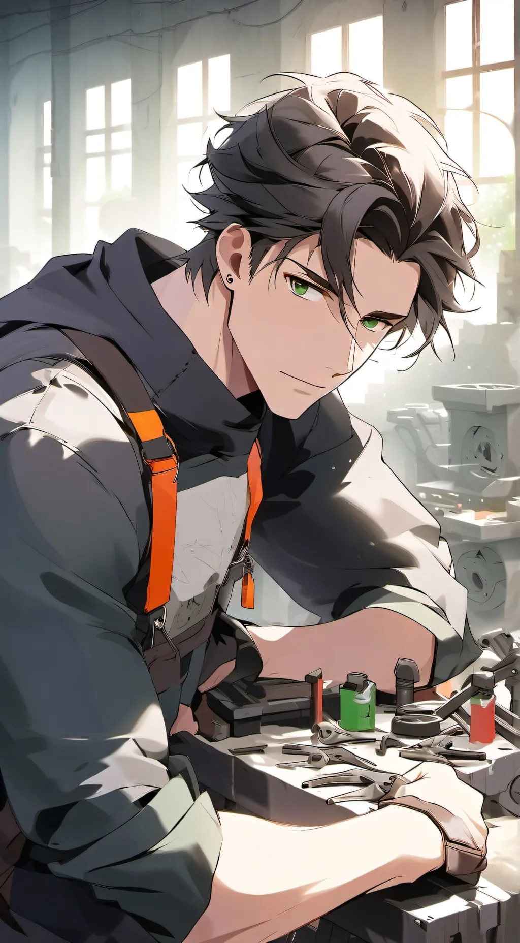 ai character: David background