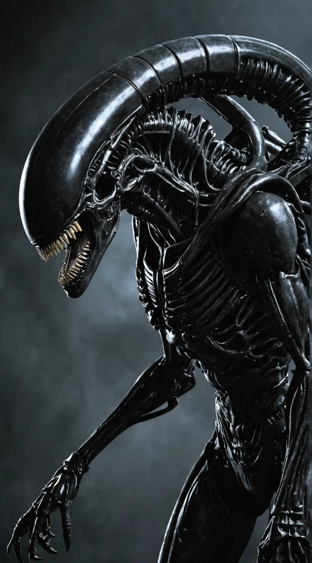 ai character: xenomorph  background