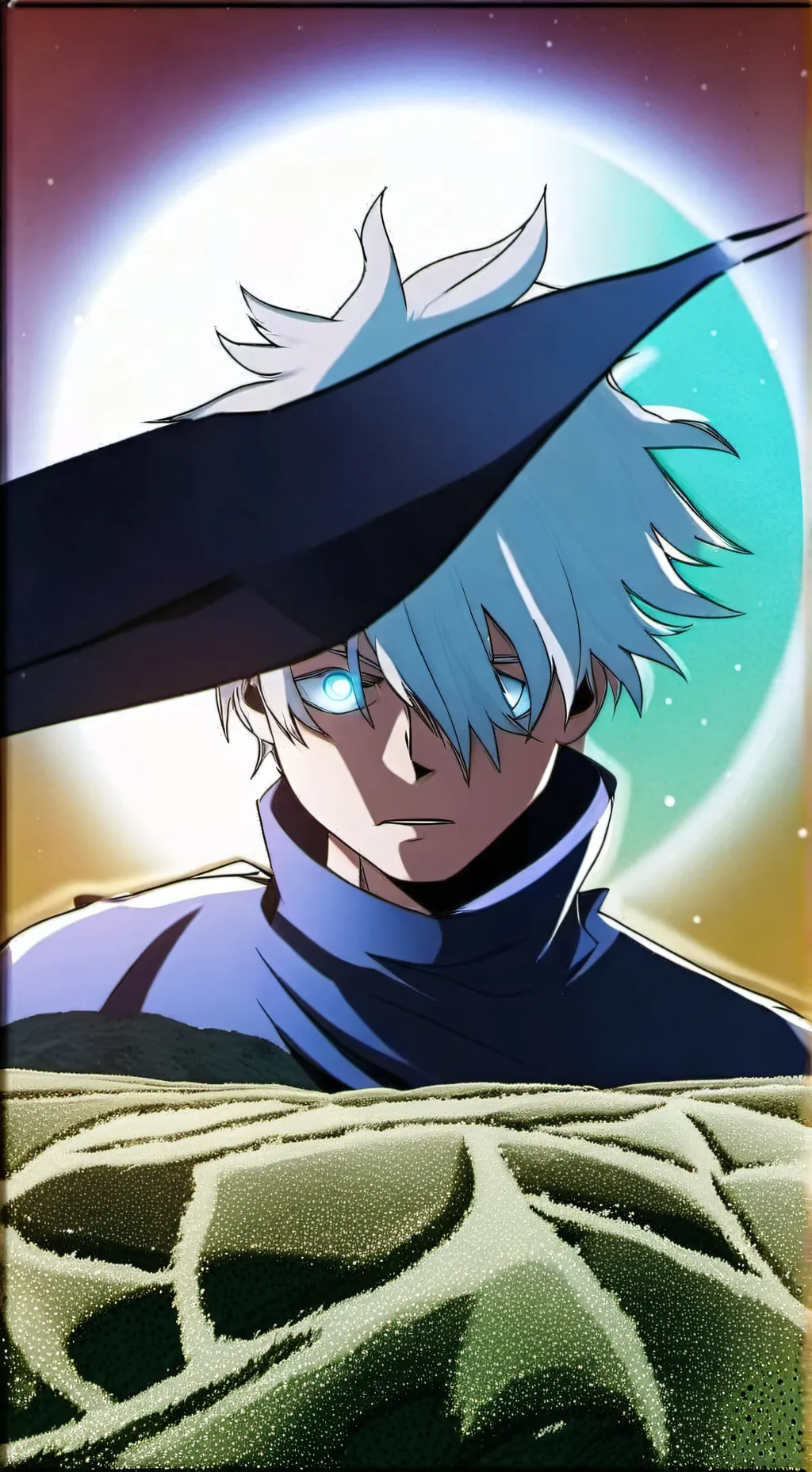 ai character: gojo background